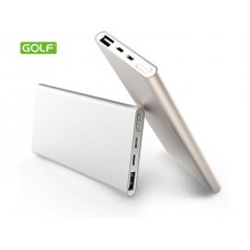 Power bank GOLF EDGE5 5000mAh silver 2xUSB